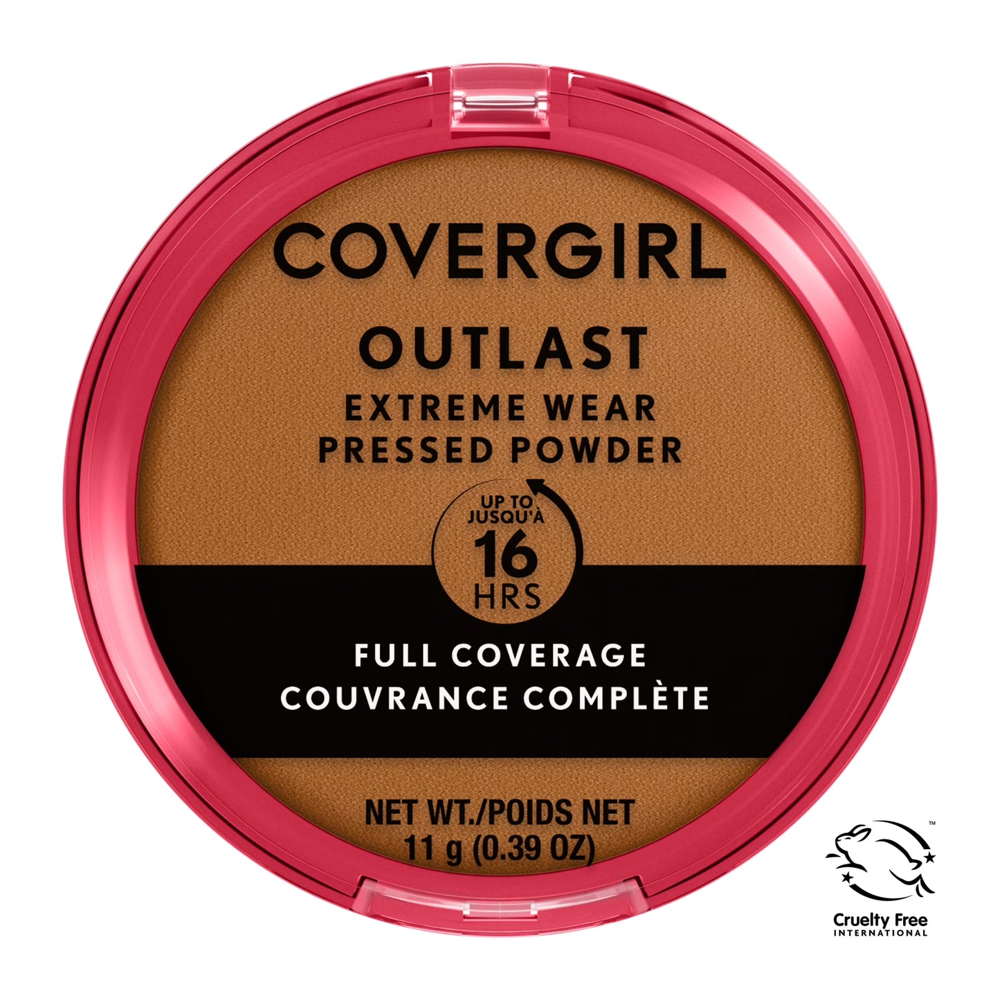 Polvo - CoverGirl Outlast Extreme Wear Pressed Powder - 870 Toasted Almond