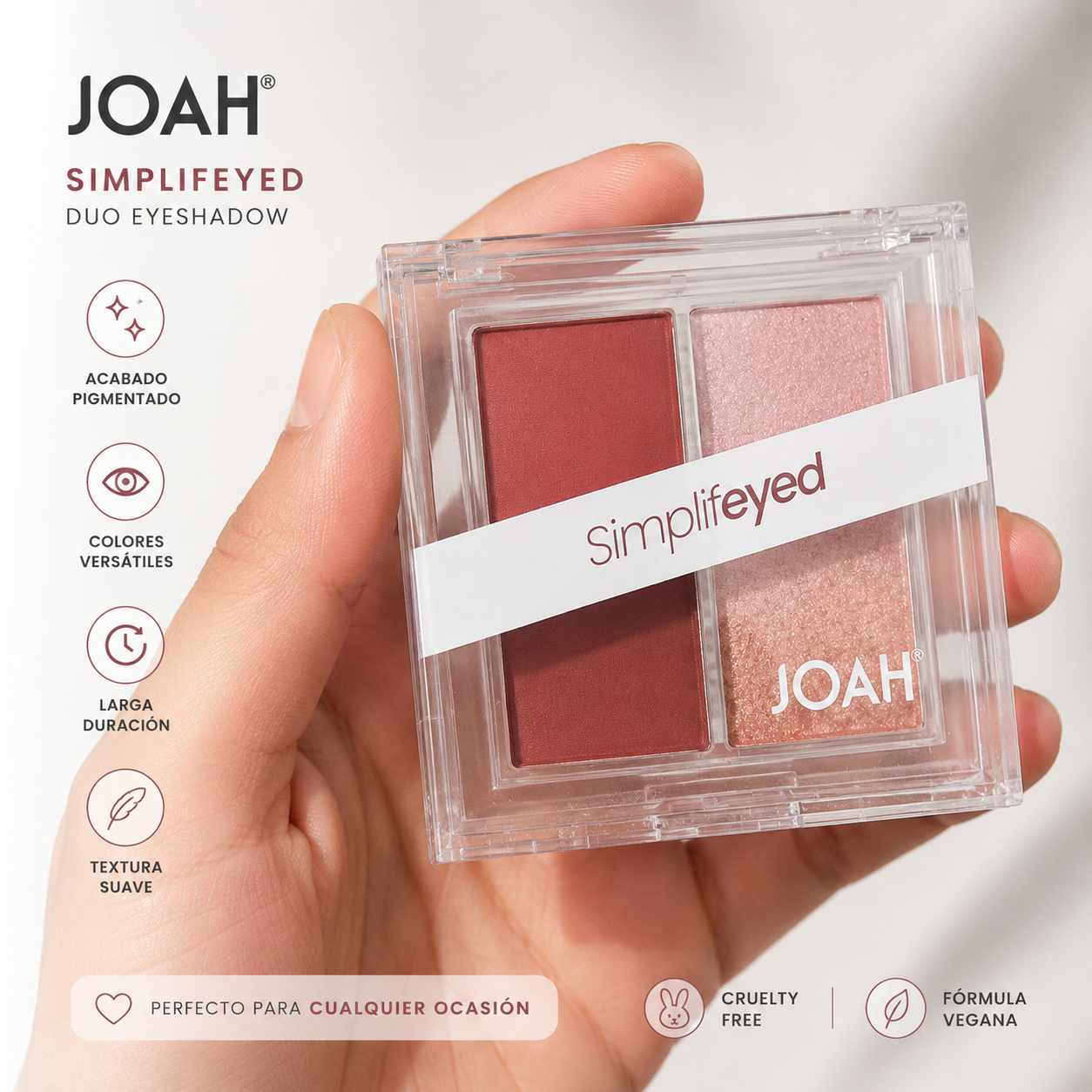 Sombra - JOAH Simplifieyed Eyeshadow Quad - JEQ03 The Berry Best