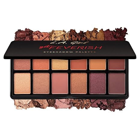 Sombra - L.A. Girl Get Feverish Eyeshadow Palette - GES415 Get Feverish