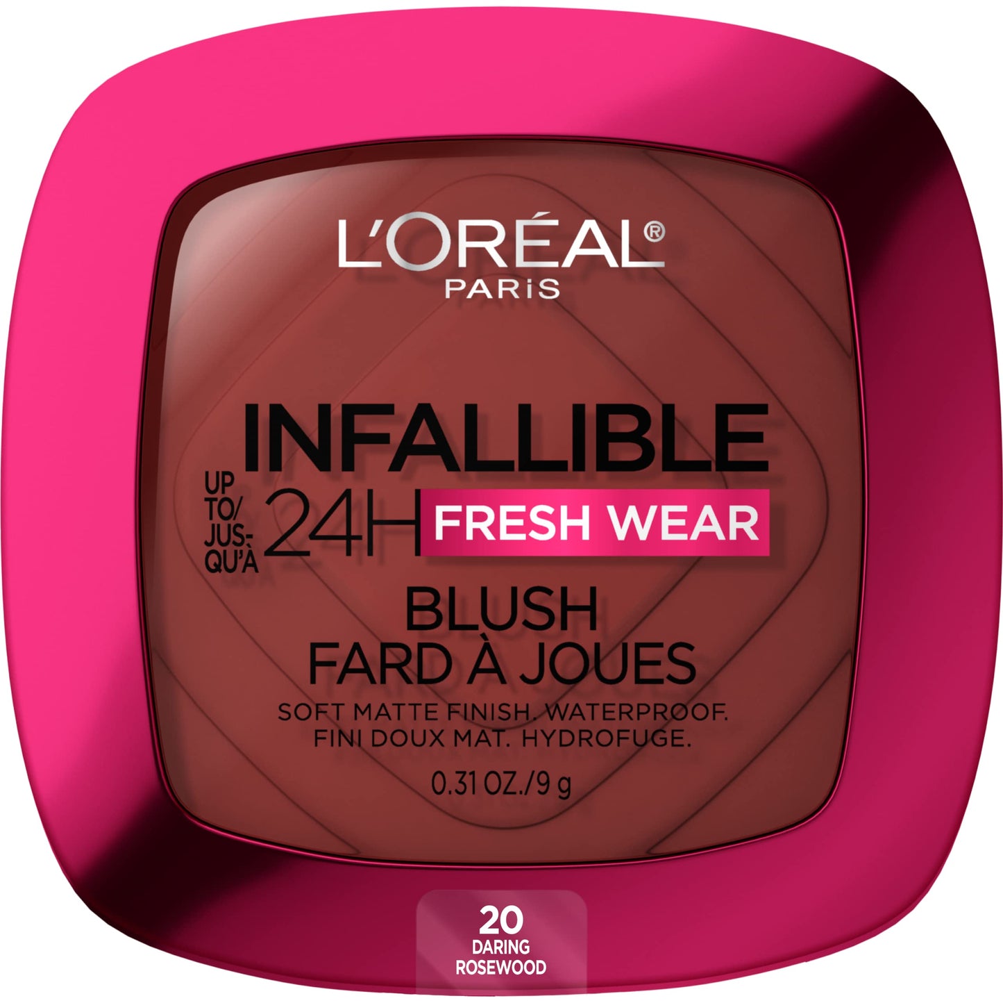 Rubor - L'Oréal Infallible 24H Blush Fresh Wear - 20 Daring Rosewood