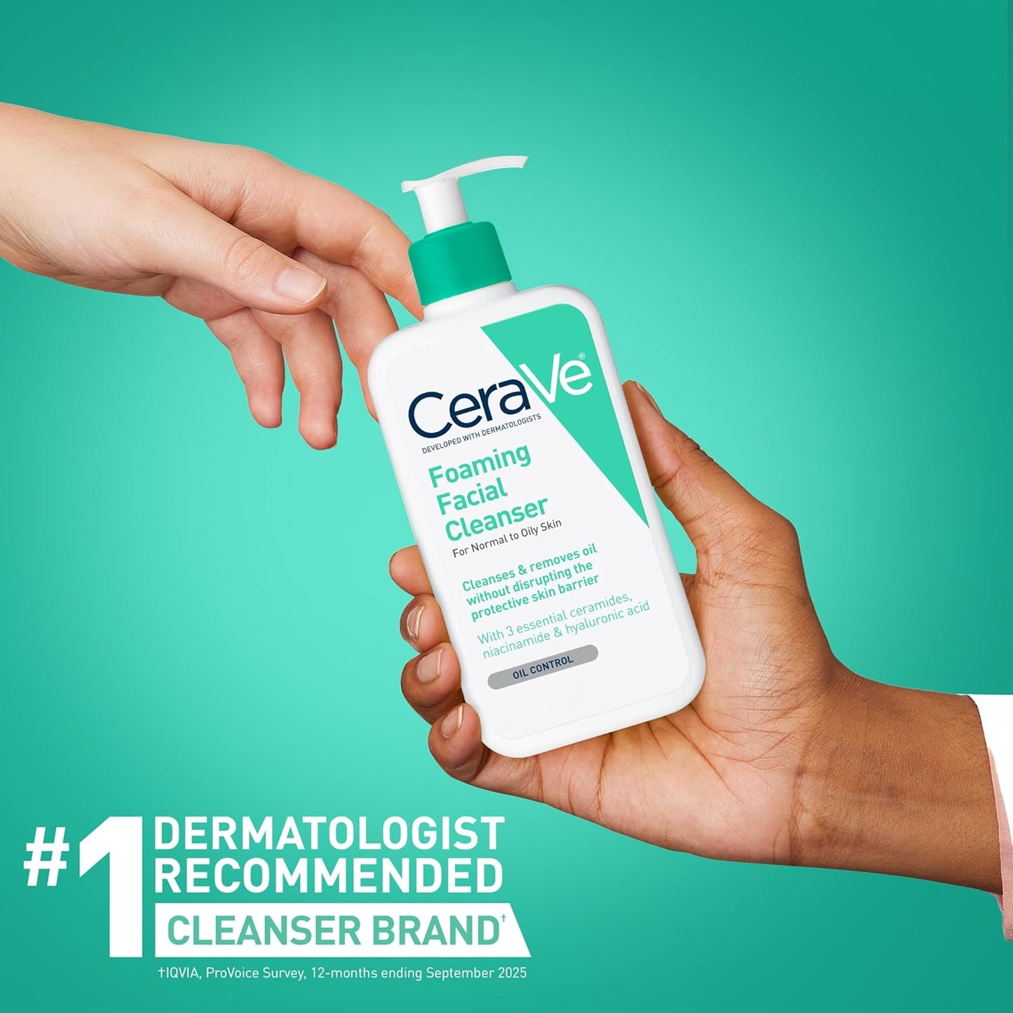 Limpiador Facial - CeraVe - Foaming Facial Cleanser - Piel grasa - 19 oz