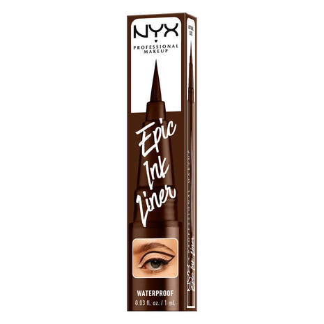 Delineador de ojos - NYX Professional Epic Ink Liner (Waterproof - Milk Chocolate)