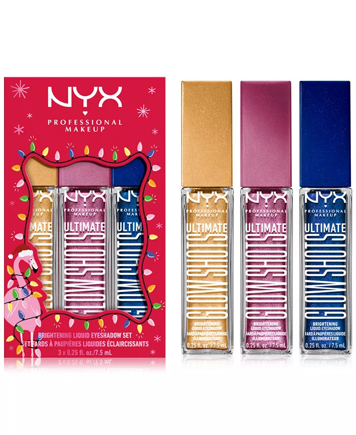 Sombra - NYX Ultimate Glow Brightening Liquid Eyeshadow Set - 3 Tones