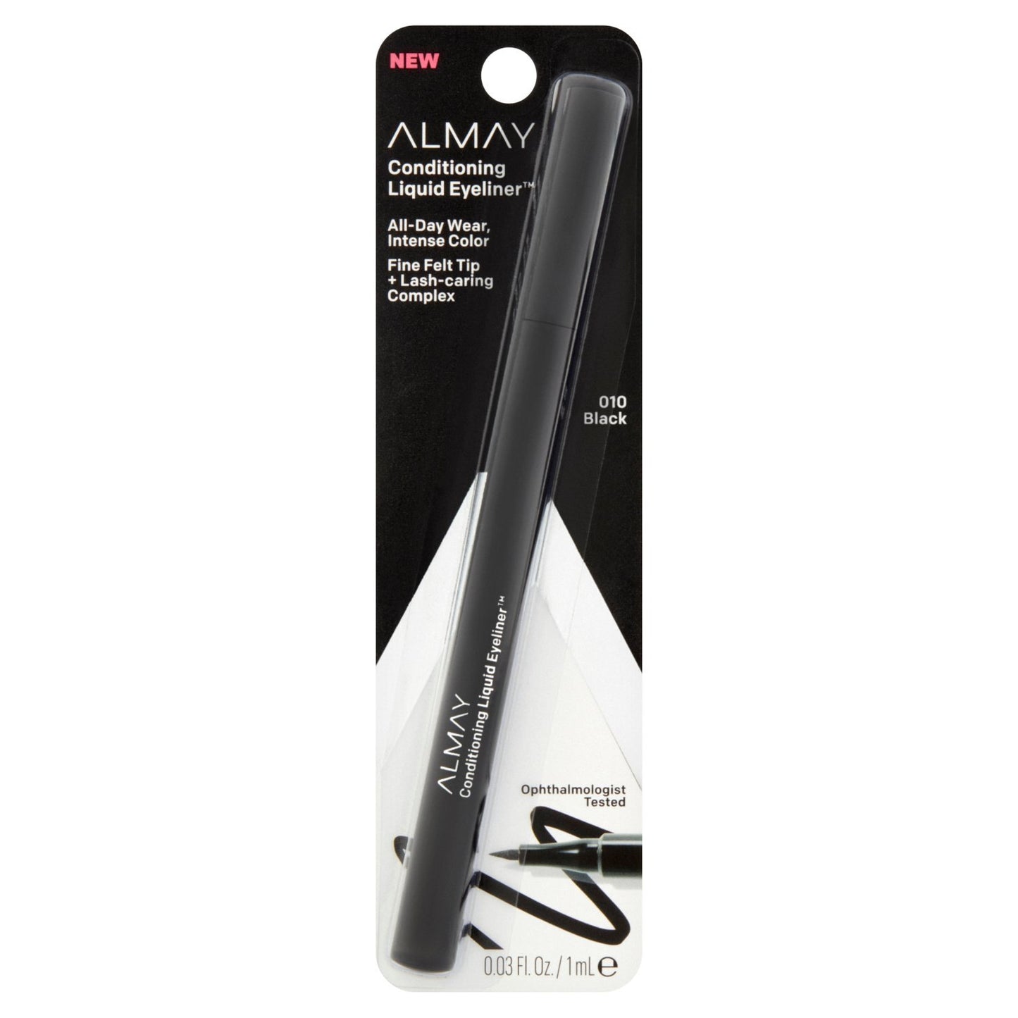 Delineador de ojos - Almay Conditioning Liquid Eyeliner (010 Black)