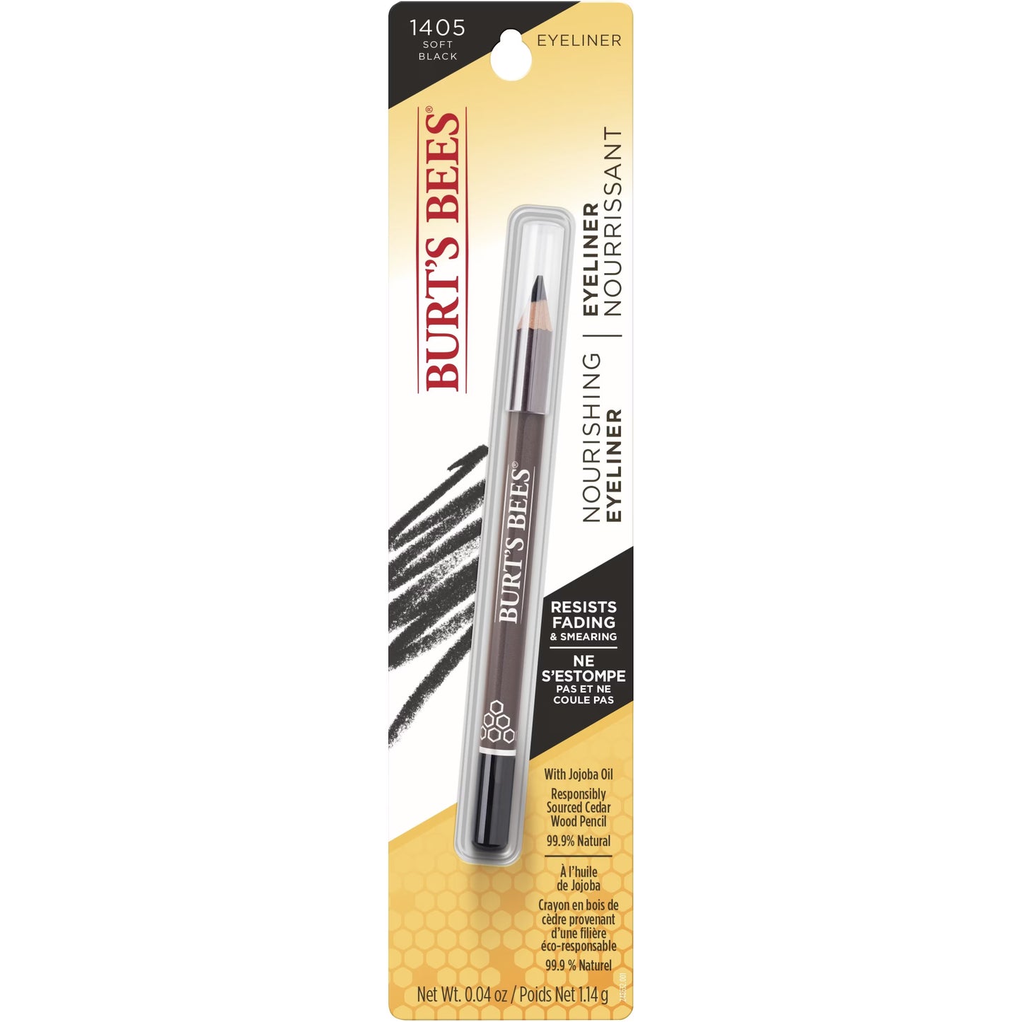 Delineador de ojos - Burt's Bees Eyeliner (1405 Soft Black)