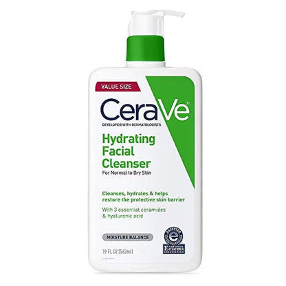 Limpiador Facial - CeraVe - Hydrating Facial Cleanser - For Normal to Dry Skin - 19oz