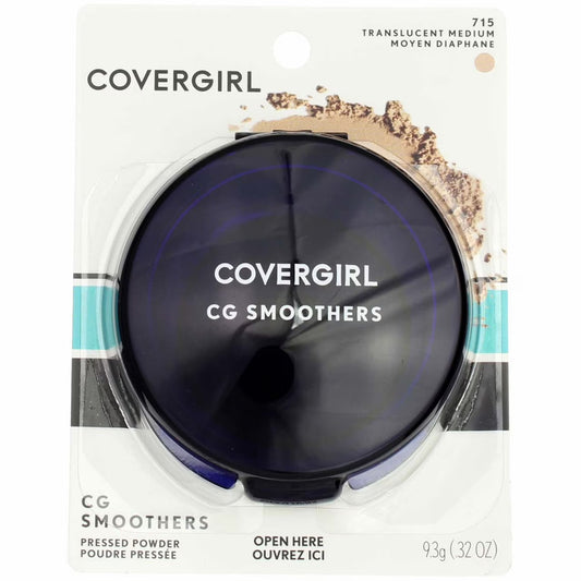 Polvo - CoverGirl CG Smoothers Pressed Powder - 715 Translucent Medium