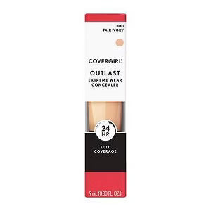 Corrector - CoverGirl Outlast Extreme Wear Concealer (800 Fair Ivory)