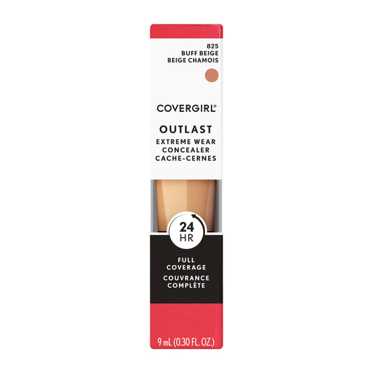 Corrector - CoverGirl Outlast Extreme Wear Concealer (825 Buff Beige Chamois)