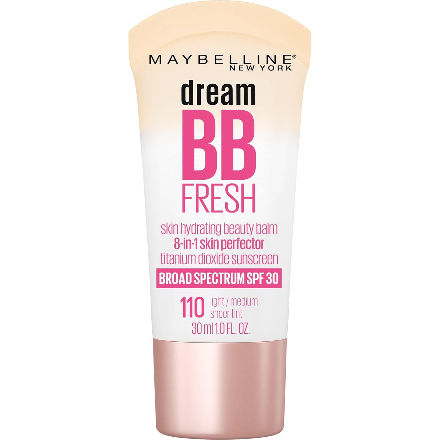BB Cream - Maybelline - Dream Fresh BB Cream 8 en 1 SPF 30 - 110 light/medium - 30 mL