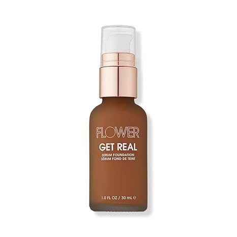 Base - Flower Beauty Get Real Serum Foundation - Deep Golden
