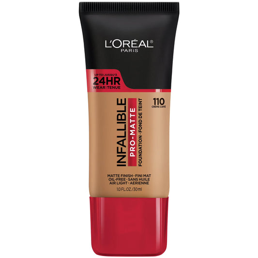 Base - L'Oréal Infallible 24HR Pro-Matte Foundation (110)