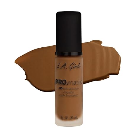 Base - L.A. Girl Pro.Matte HD Long Wear Matte Foundation - GLM683 Nutmeg