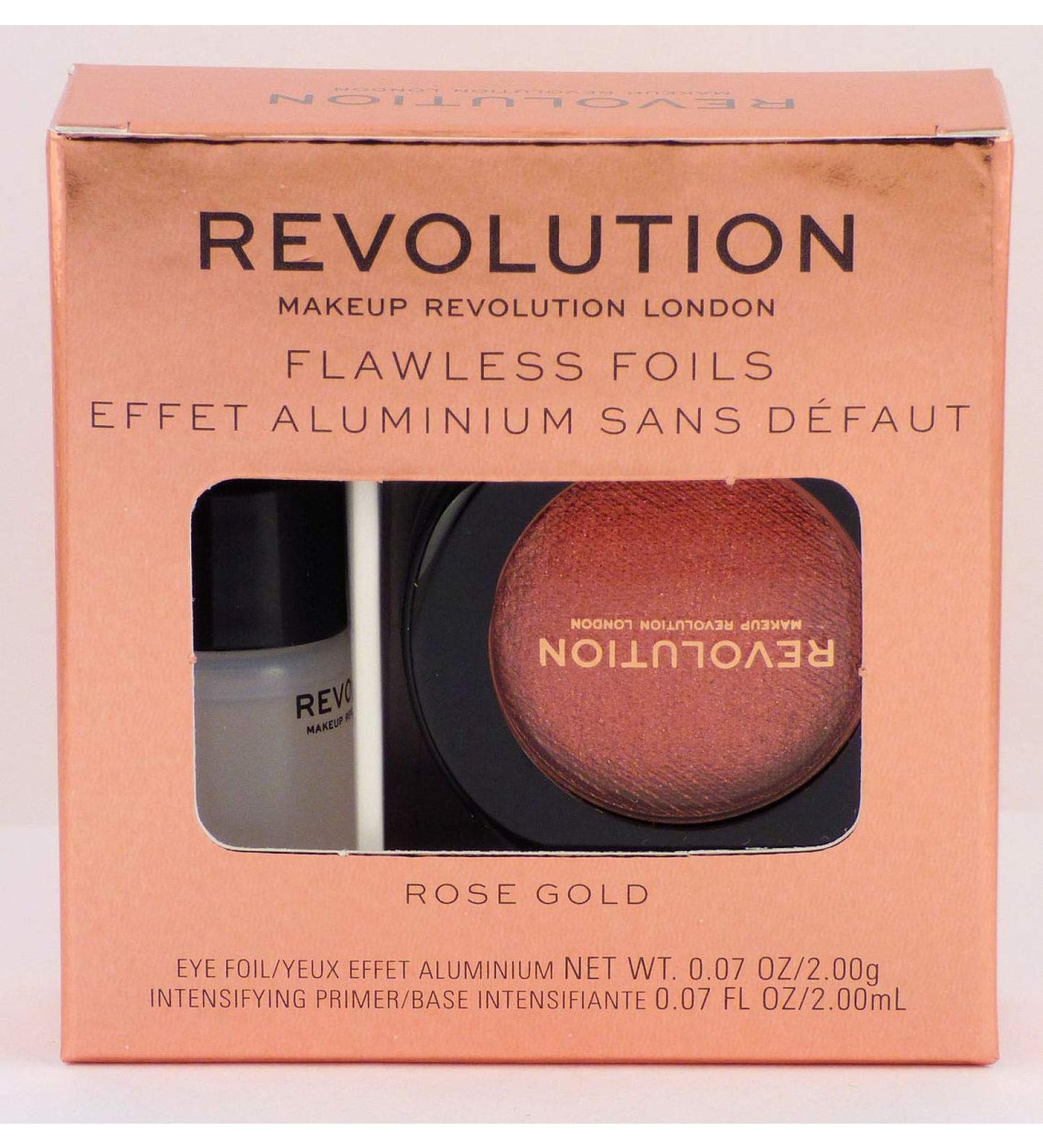 Sombra - Makeup Revolution Flawless Foils Eye Shadow - Rose Gold