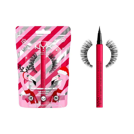 Pestañas - NYX Feathery Flirt Vegan Lashes + Liner Kit