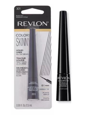 Delineador de ojos - Revlon ColorStay Skinny Liquid Liner (Black Out)