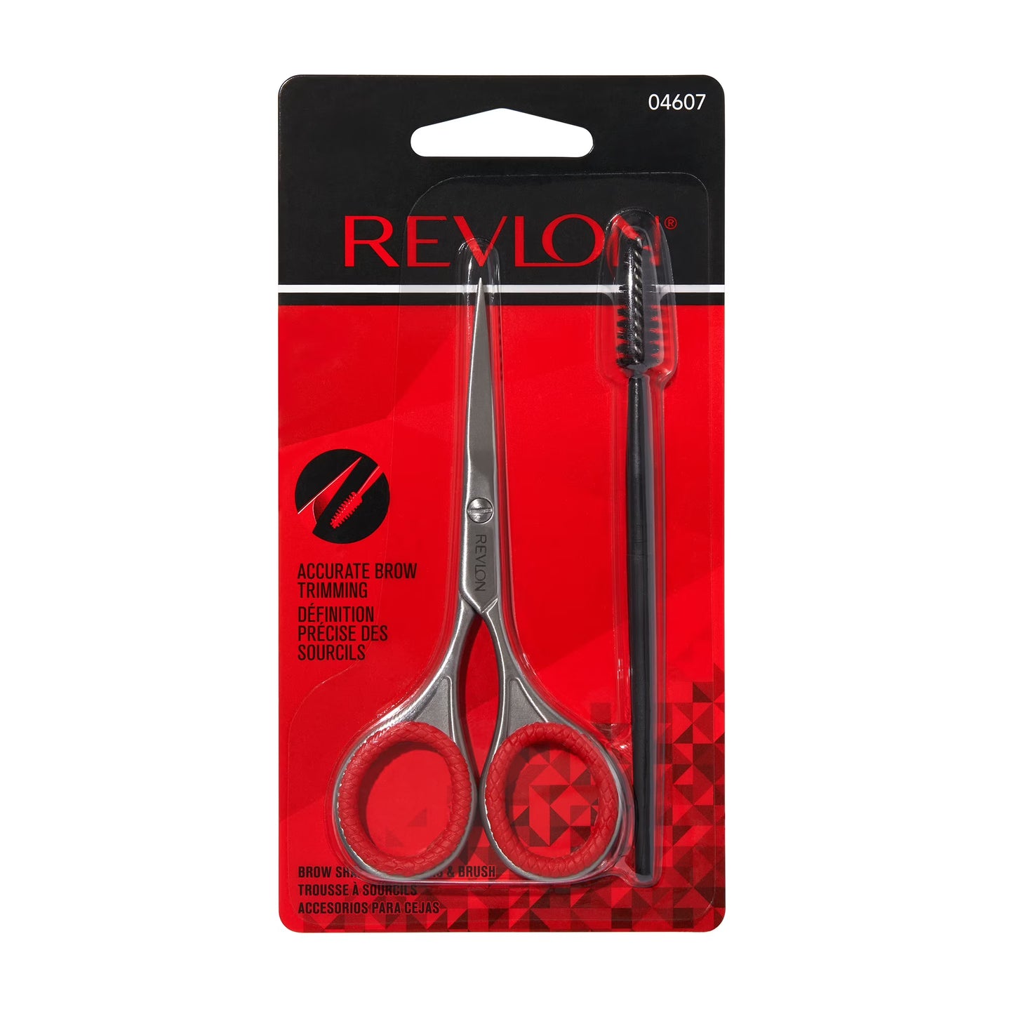 Tijeras - Revlon Eyebrow Scissors with Brow Brush (04607)