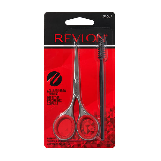 Tijeras - Revlon Eyebrow Scissors with Brow Brush (04607)