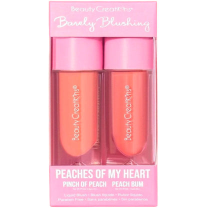 Rubor - Barely Blushing Liquid Blush Set - Pinch of Peach + Peach Bum