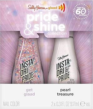 Esmalte - Sally Hansen + GLAAD Pride & Shine Collection (Get Glaad + Pearl Treasure)