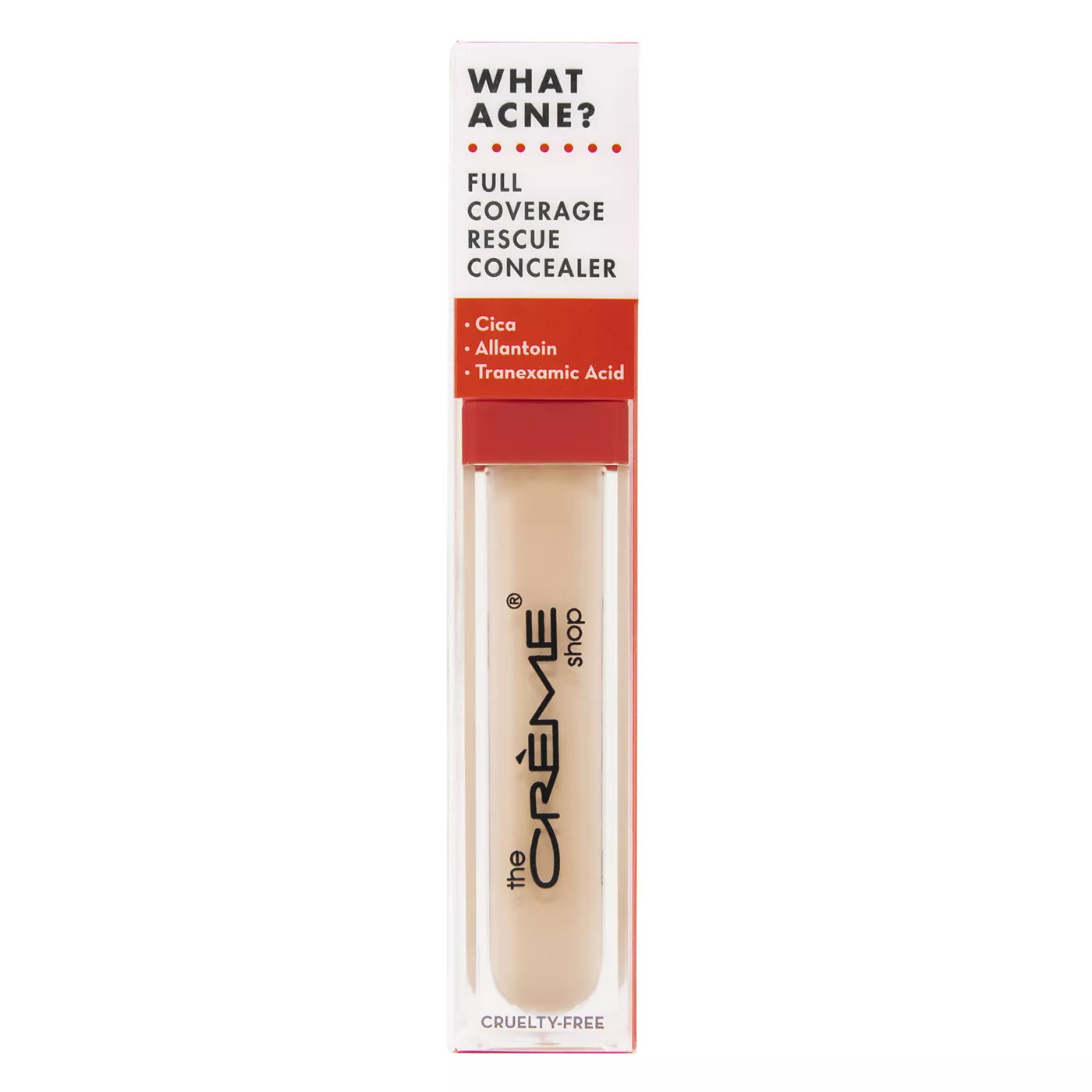 Corrector - The Crème Shop What Acne? Full Coverage Rescue Concealer (LIGHT 10)
