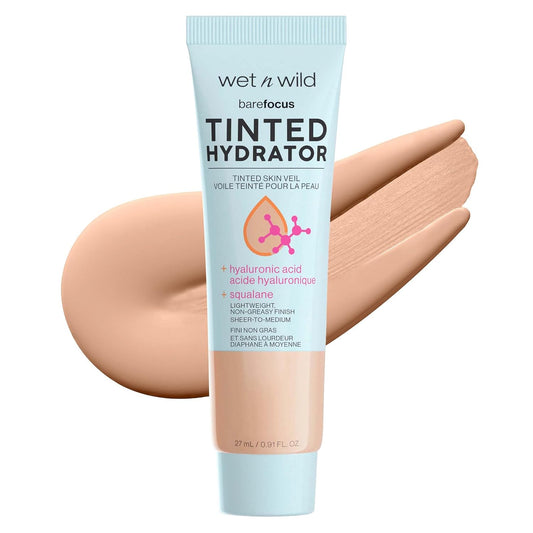 Hidratante facial - Wet n Wild - Bare Focus Tinted Hydrator - Light - 1114091 Tan Medium Deep