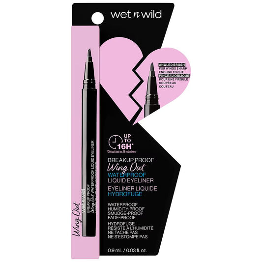Delineador de ojos - Wet n Wild Breakup Proof Waterproof Liquid Eyeliner